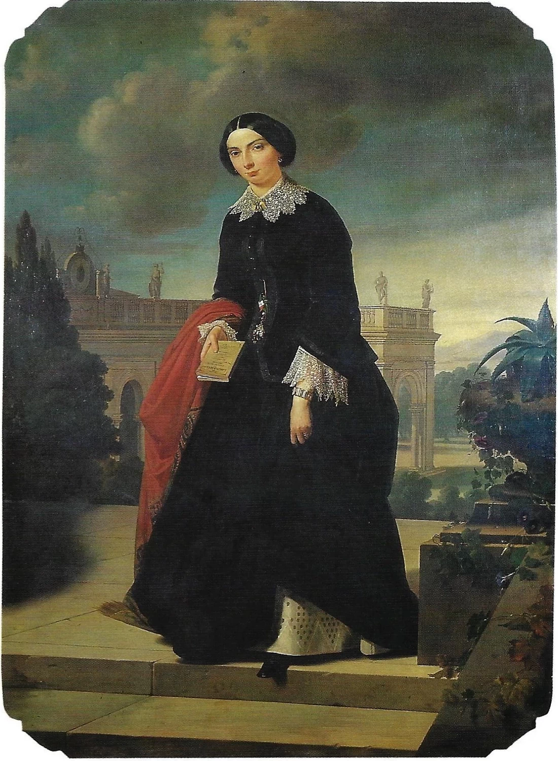 Ritratto della contessa Antonietta Castelbarco Litta Alban, 1852